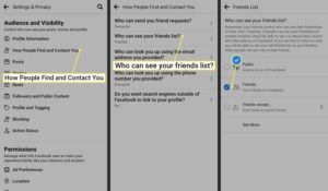 Hướng Dẫn Ẩn Bạn Bè Trên Facebook Điện Thoại