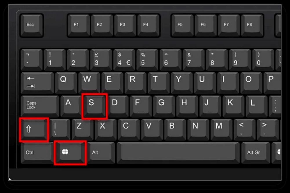 Phương Pháp 3: Windows + Shift + S (Snipping Tool Nhanh)