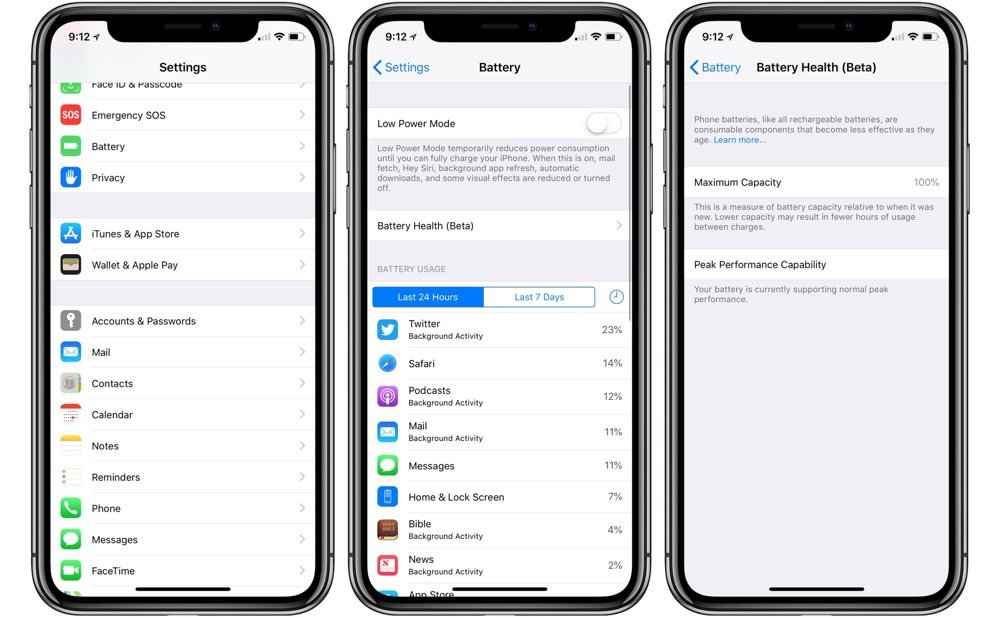 Cách Kiểm Tra Pin iPhone Qua Cài Đặt iOS