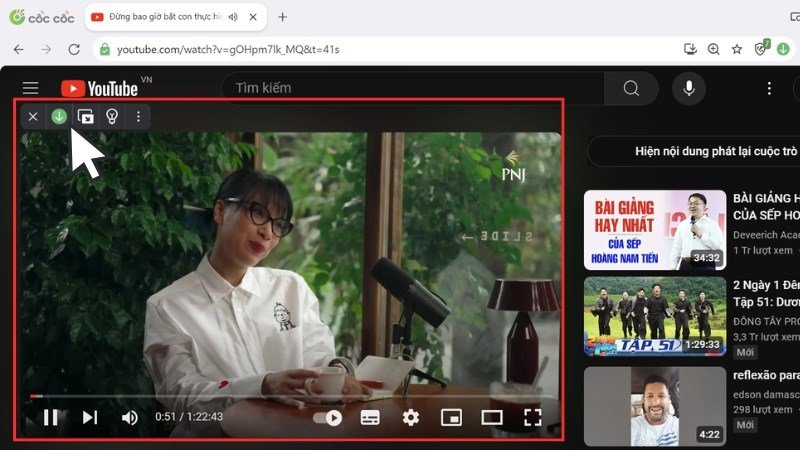 Tải Video Bằng Trình Duyệt Cốc Cốc