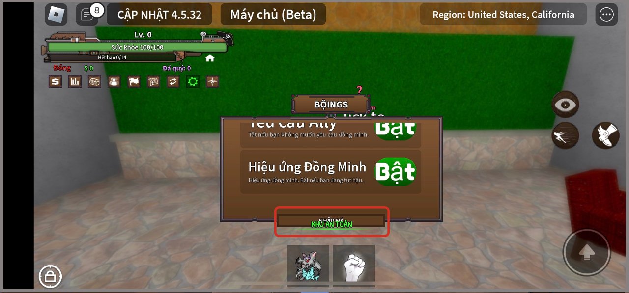 Hướng Dẫn Cách Nhập Code King Legacy
