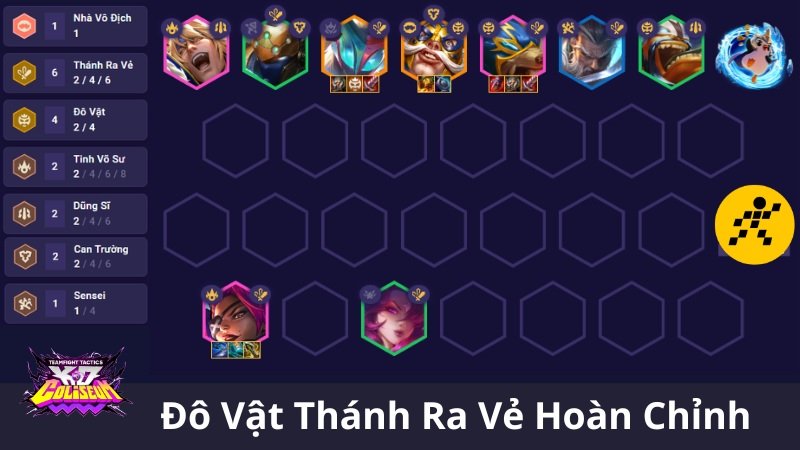 11. Đội Hình Đô Vật Thánh Ra Vẻ - Bất Tử Chiến Binh