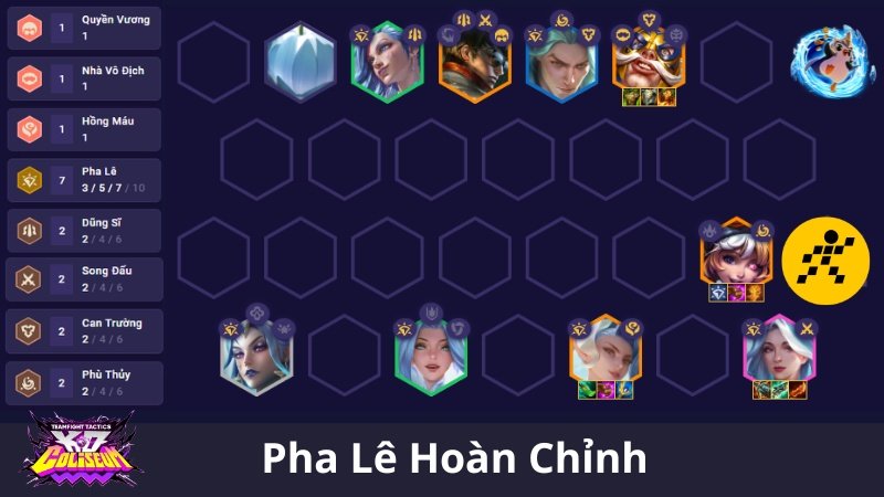 7. Đội Hình Pha Lê - Nghẹo Thủ Chuyên Nghiệp
